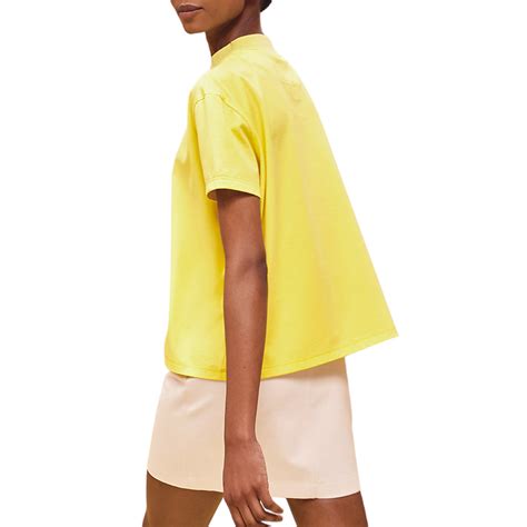 hermes jaune curcuma|Hermes yellow shirt.